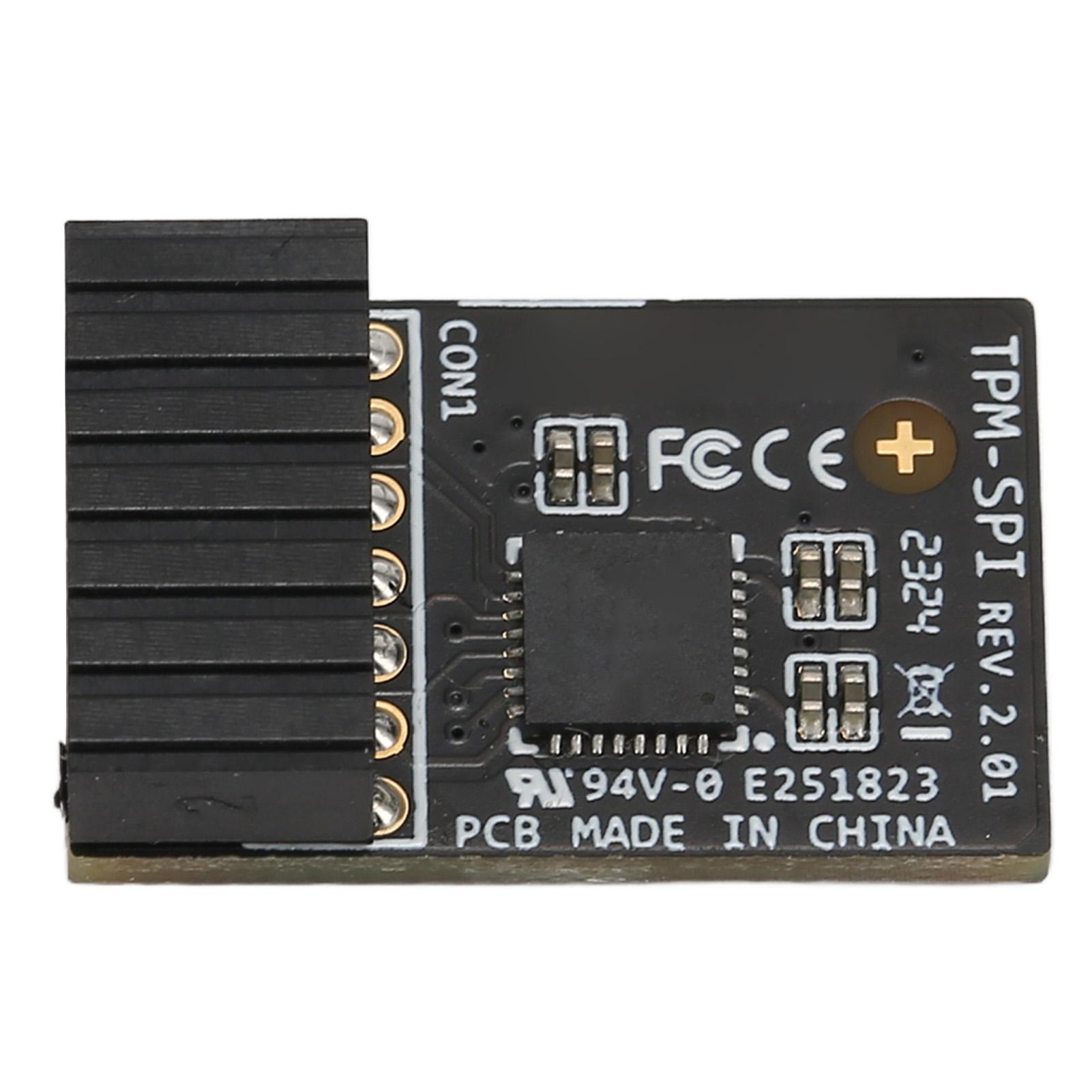 Модуль TPM2.0 TPM SPI 14-контактний модуль шифрування безпеки з SLB 9670 для материнських плат ASUS
Модуль TPM2.0 TPM SPI 14-контактний модуль шифрування безпеки з SLB 9670 для материнських плат ASUS