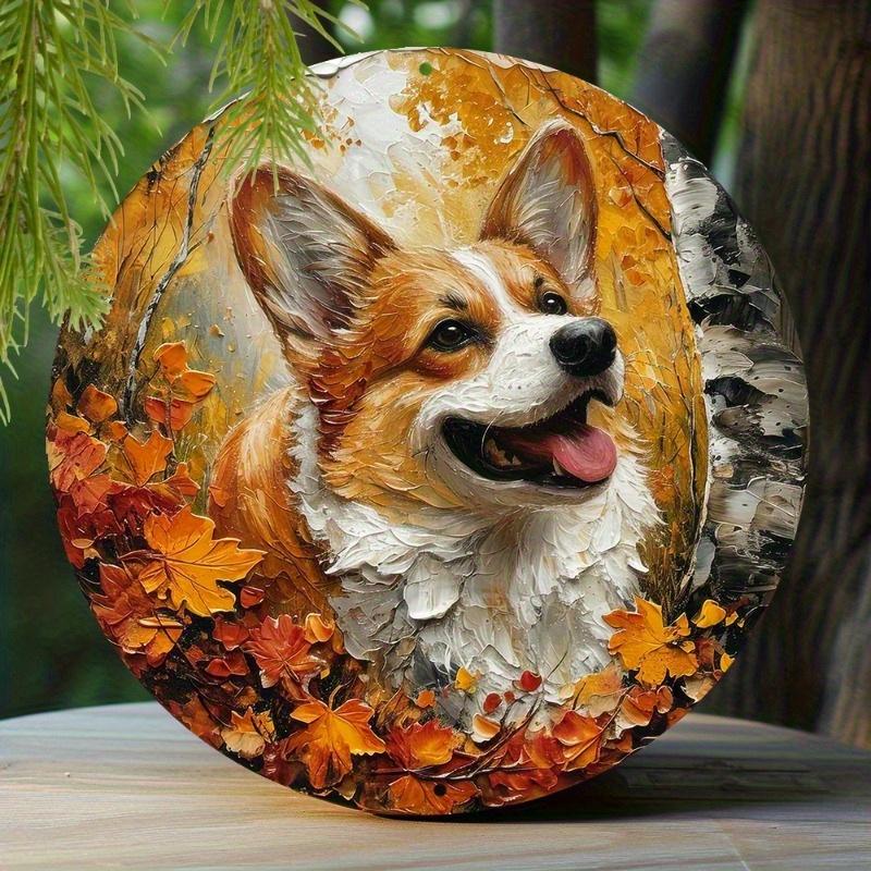 2d Flat 20*20cm, Pembroke Welsh Corgi Round Wooden Sign, Pembroke Welsh Corgi, Perfect for Room Decor, for Home, Kitchen, Garden, Bedroom, Bar Decor. 20x20cm
2d Flat 20*20cm, Pembroke Welsh Corgi Round Wooden Sign, Pembroke Welsh Corgi, Perfect for Room Decor, for Home, Kitchen, Garden, Bedroom, Bar Decor. 20x20cm