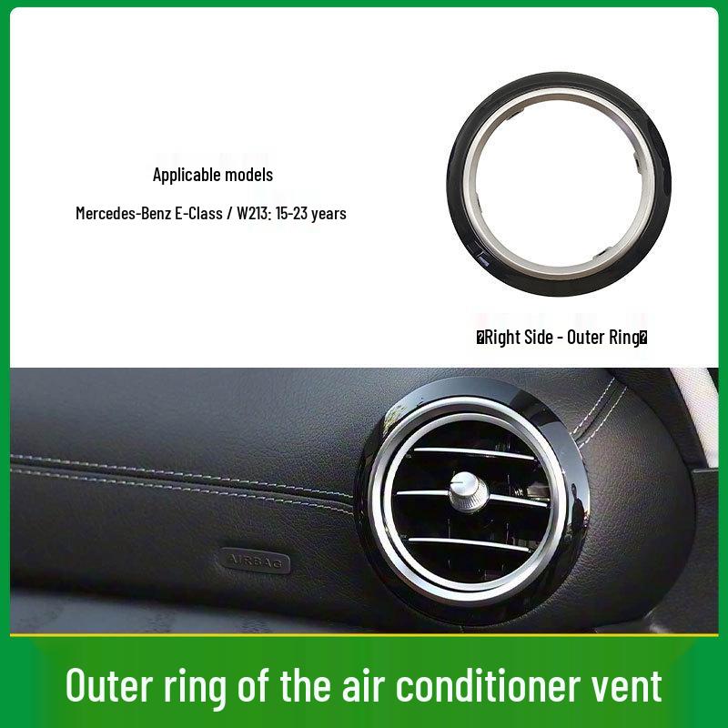 Mercedes-Benz E-Class W213 Air Conditioner Vent Panel Outer Ring Assembly (Left/Right) 2138858000
Mercedes-Benz E-Class W213 Air Conditioner Vent Panel Outer Ring Assembly (Left/Right) 2138858000