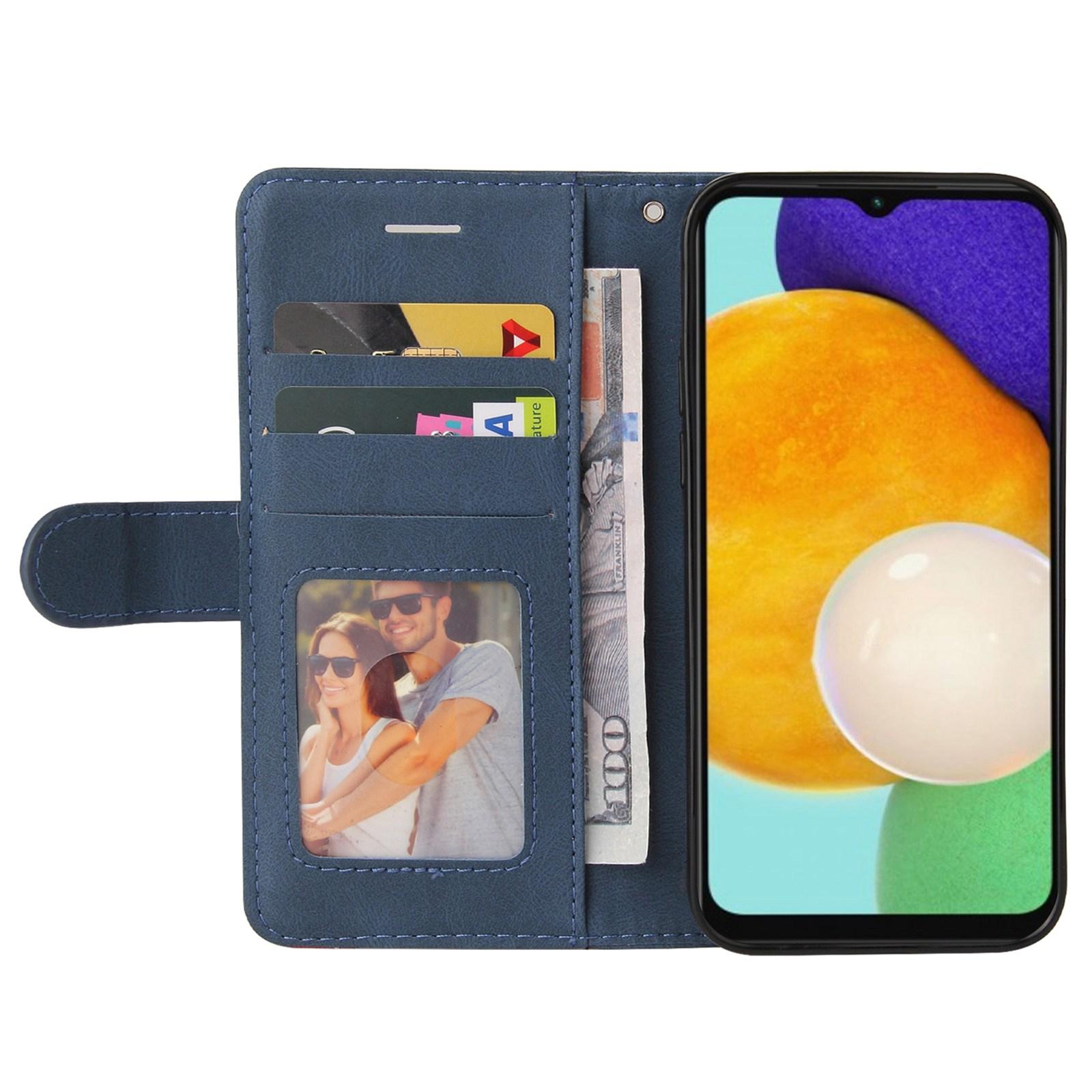 For Samsung Galaxy A14 5G/A14 4G Leather Case Wallet Stand Color Splicing Phone Cover Blue
For Samsung Galaxy A14 5G/A14 4G Leather Case Wallet Stand Color Splicing Phone Cover Blue