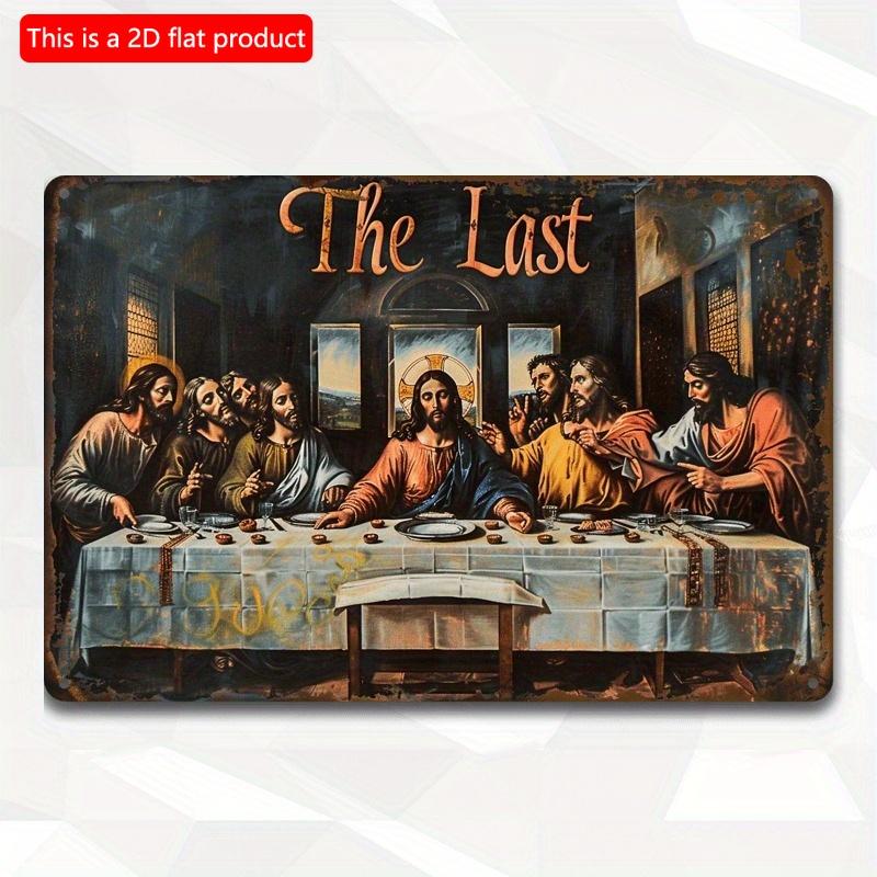 2d Flat 30*20cm, The Last Supper Vintage Wooden Wall Sign, Perfect for Coffee Decor and Holiday Gifts, Home, Kitchen, Garden, Bedroom, Bar. 30*20cm
2d Flat 30*20cm, The Last Supper Vintage Wooden Wall Sign, Perfect for Coffee Decor and Holiday Gifts, Home, Kitchen, Garden, Bedroom, Bar. 30*20cm