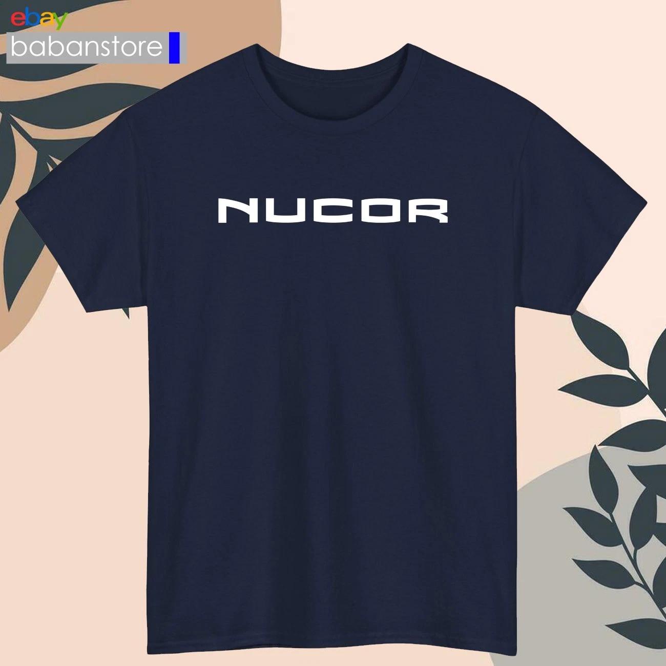 Nucor Company Logo Black/White/Grey/Navy/Red/Light Blue T shirt S-5XL 3XL
Nucor Company Logo Black/White/Grey/Navy/Red/Light Blue T shirt S-5XL 3XL