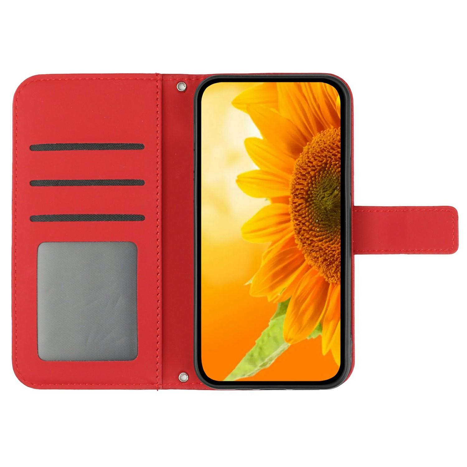 For TECNO Camon 40 Pro 4G Case Sunflower Imprint Leather Wallet Phone Cover with Wrist Strap Sapphire
For TECNO Camon 40 Pro 4G Case Sunflower Imprint Leather Wallet Phone Cover with Wrist Strap Sapphire