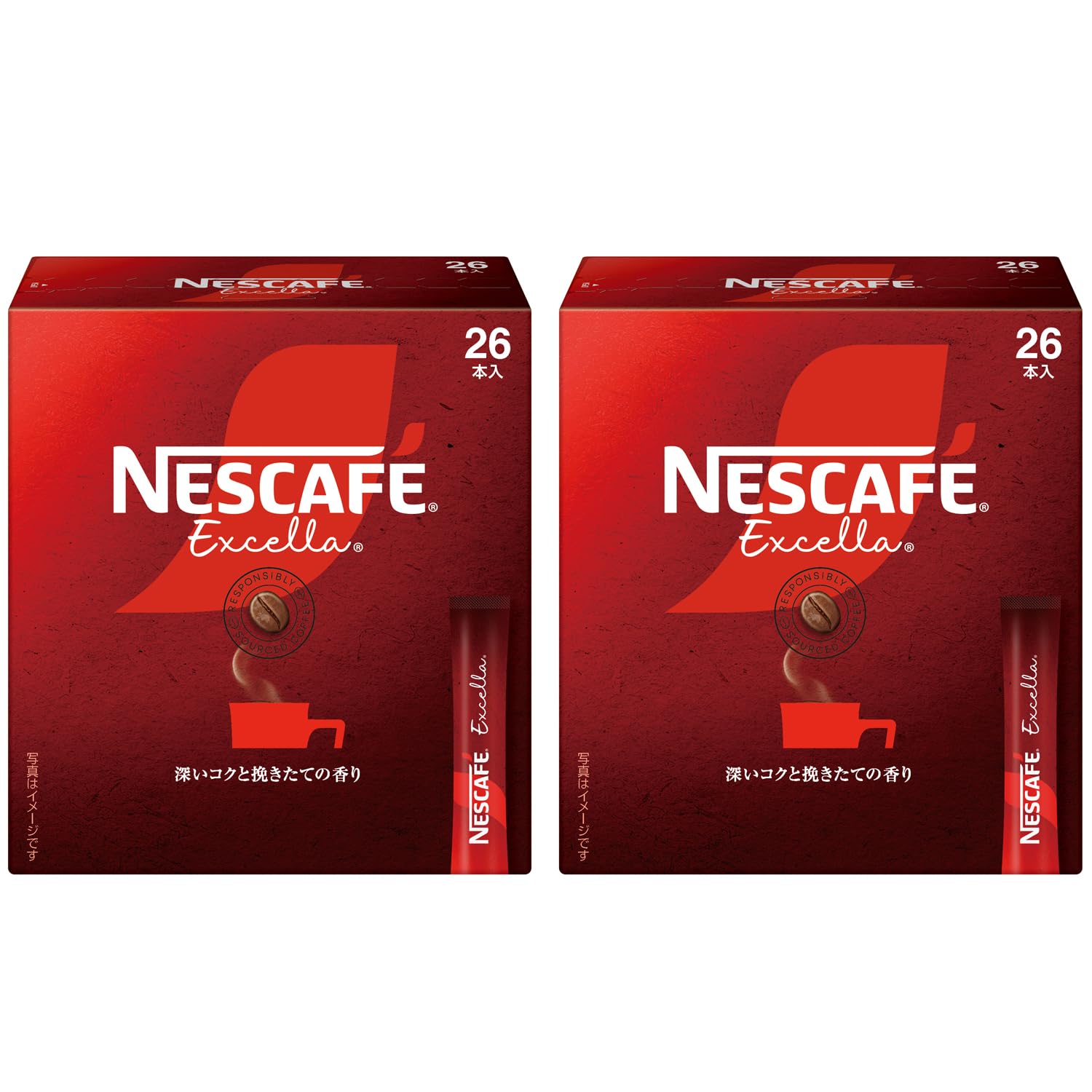 Nescafe Excela Stick Black 26 bottles x 2 Regular Soluble Individually Wrapped (2g/stick) boxes, Coffee,
Nescafe Excela Stick Black 26 bottles x 2 Regular Soluble Individually Wrapped (2g/stick) boxes, Coffee,