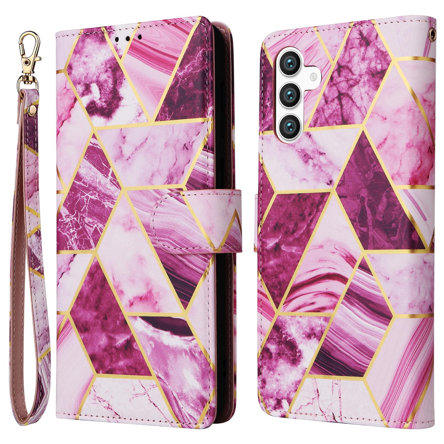 For Samsung Galaxy S24 Case PU Leather Marble Pattern Phone Wallet Cover Purple
For Samsung Galaxy S24 Case PU Leather Marble Pattern Phone Wallet Cover Purple