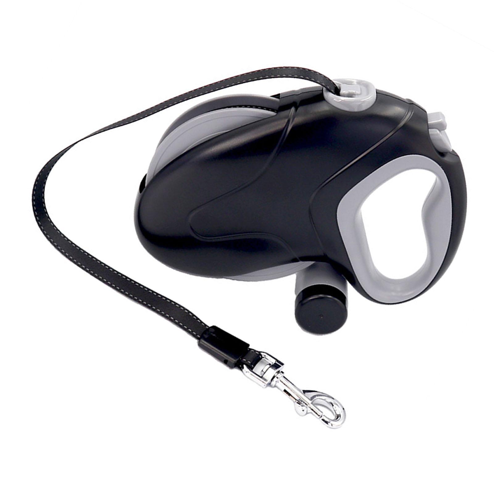 10-meter retractable dog leash with a 360° tangle-free, non-slip handle and a poop bag dispenser, ideal for outdoor walks
10-meter retractable dog leash with a 360° tangle-free, non-slip handle and a poop bag dispenser, ideal for outdoor walks