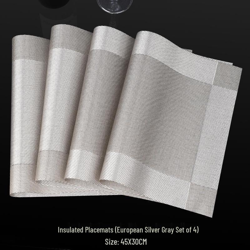 Qiwei PVC Heat-Resistant Waterproof Placemat
Qiwei PVC Heat-Resistant Waterproof Placemat