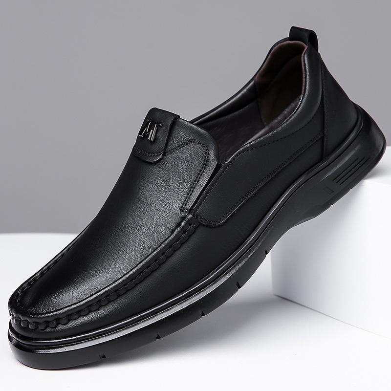 Men s Casual Genuine Leather Loafers: New Style, Perforated Slip-on with Soft Sole for Summer. 44
Men s Casual Genuine Leather Loafers: New Style, Perforated Slip-on with Soft Sole for Summer. 44