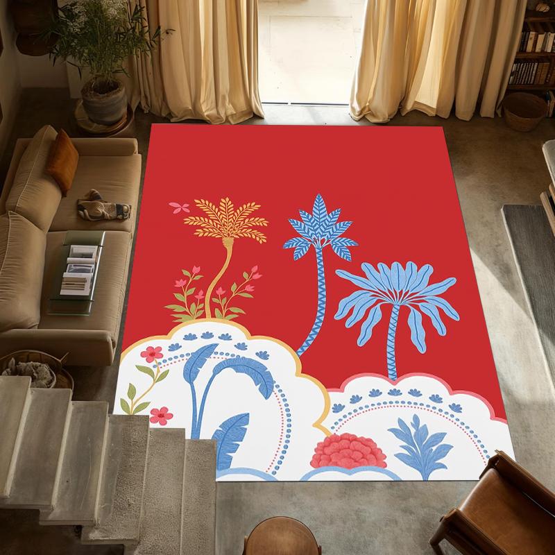 Palm Leaf Pattern Living Room Rug Carpet Home Decoration Non Slip Floor Mat Large Area Rug Nordic Style Modern Style 40X60CM
Palm Leaf Pattern Living Room Rug Carpet Home Decoration Non Slip Floor Mat Large Area Rug Nordic Style Modern Style 40X60CM