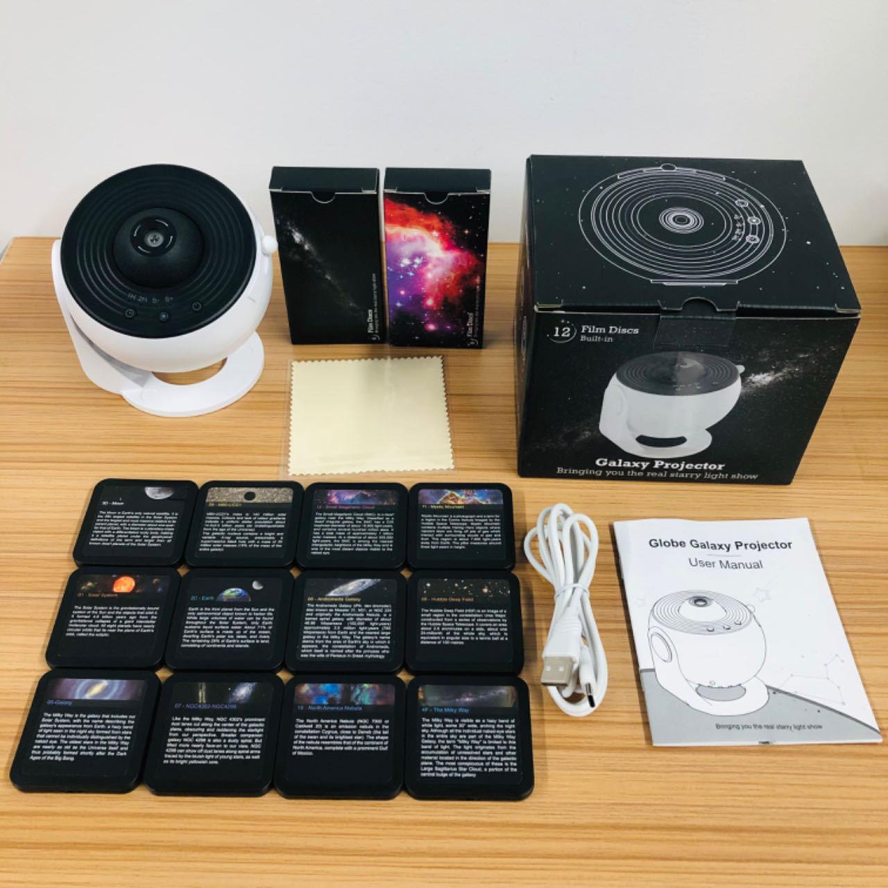 Ночной проектор Galaxy Star с 13 фильмами, регулируемый фокус, питание от USB, декор для спальни и дома with 13 films чёрный
Ночной проектор Galaxy Star с 13 фильмами, регулируемый фокус, питание от USB, декор для спальни и дома with 13 films чёрный