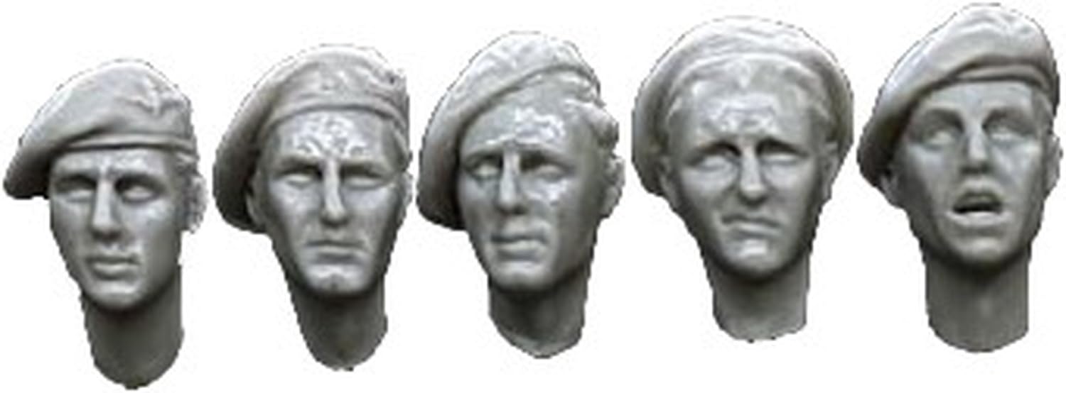 ARPAH35015 WW2 British 1st Airborne Division Red Devil Beret Head Set of 5 Resin Kits 1/35 (Human)
ARPAH35015 WW2 British 1st Airborne Division Red Devil Beret Head Set of 5 Resin Kits 1/35 (Human)