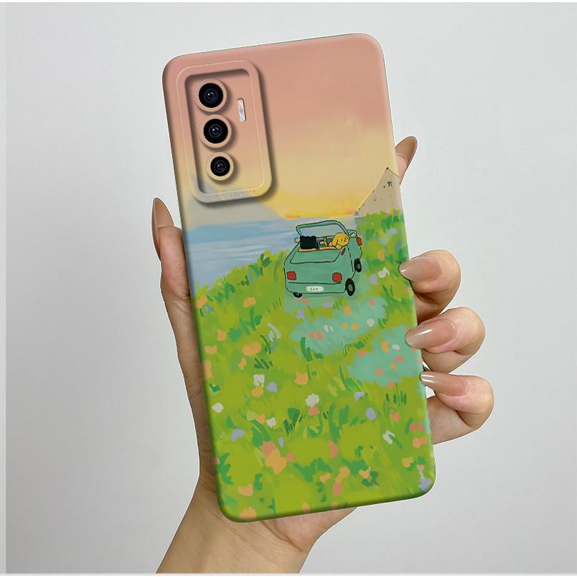 For Vivo V23e Case Liquid Silicone Aesthetic Luxury Lens Protection Shockproof Soft Back Cover For Vivo V 23e 4G 5G Phone Case Vivo V23e
For Vivo V23e Case Liquid Silicone Aesthetic Luxury Lens Protection Shockproof Soft Back Cover For Vivo V 23e 4G 5G Phone Case Vivo V23e