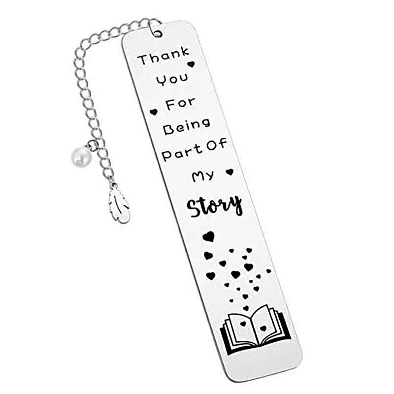 Stainless Steel Leaf Pendant Bookmark – Graduation, Teacher s Day, Thanksgiving Gift
Stainless Steel Leaf Pendant Bookmark – Graduation, Teacher s Day, Thanksgiving Gift