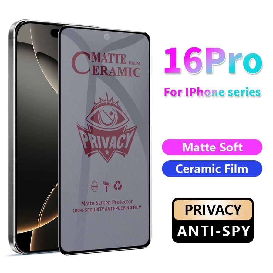 Матова м’яка керамічна плівка для iPhone 11 12 13 14 15 mini 16 Pro Max X XR XS XS Max SE 2020 6 6s 7 8 Plus Privacy Screen Protector iPhone 16 Plus
Матова м’яка керамічна плівка для iPhone 11 12 13 14 15 mini 16 Pro Max X XR XS XS Max SE 2020 6 6s 7 8 Plus Privacy Screen Protector iPhone 16 Plus