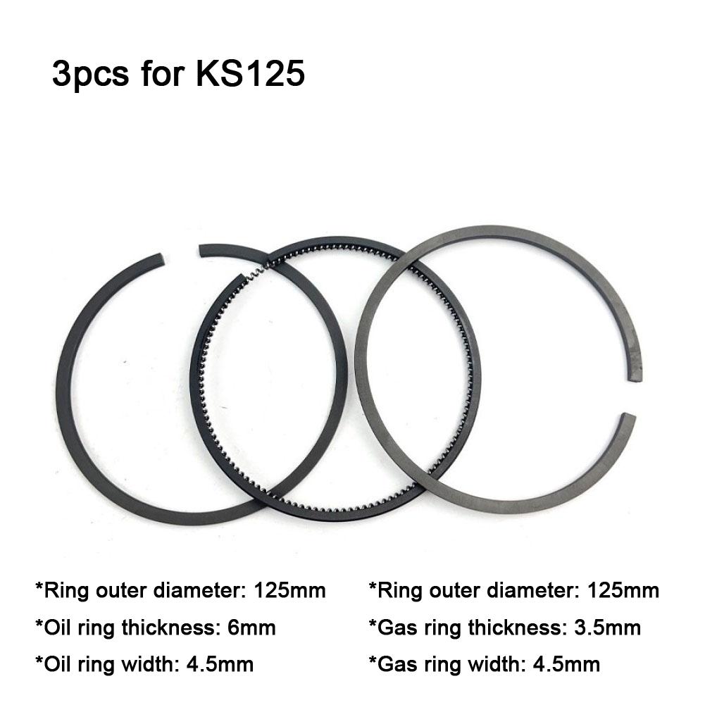 Piston Ring Maintenance Kit Air Compressor Pneumatic Cylinder Rings 125mm Piston Ring Air Tightness Maintenance
Piston Ring Maintenance Kit Air Compressor Pneumatic Cylinder Rings 125mm Piston Ring Air Tightness Maintenance