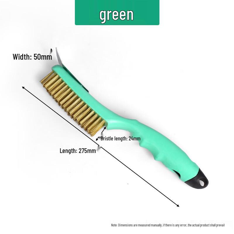Copper-Plated Wire Brush with Plastic Handle
Copper-Plated Wire Brush with Plastic Handle