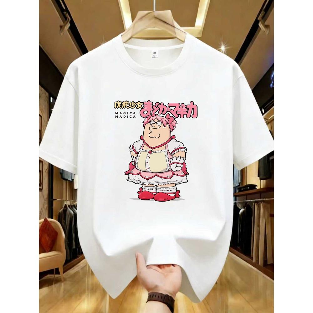 Magical girl print plus size women s round neck summer casual short sleeved street fashion versatile T-shirt M
Magical girl print plus size women s round neck summer casual short sleeved street fashion versatile T-shirt M