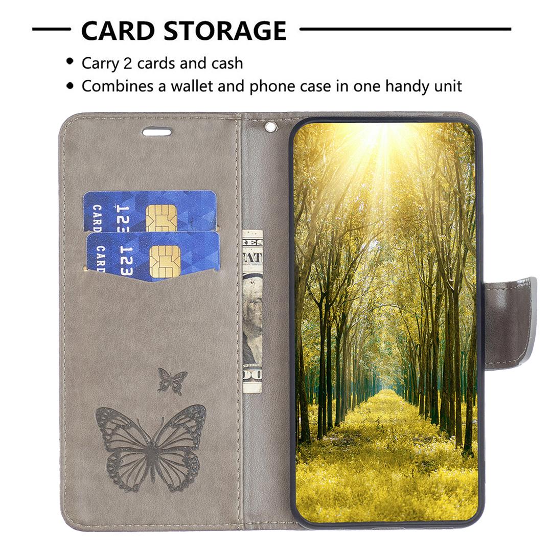 For Samsung Galaxy S24 Ultra Case Butterfly Imprinted Stand Leather Wallet Cover Grey
For Samsung Galaxy S24 Ultra Case Butterfly Imprinted Stand Leather Wallet Cover Grey