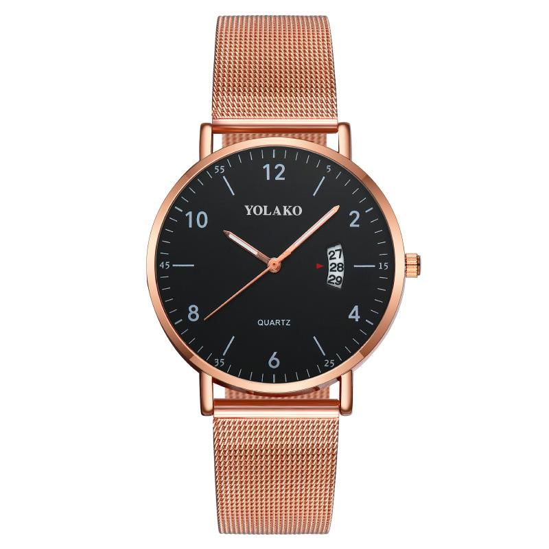 Популярний чоловічий годинник з цифровим календарем, чоловічий годинник, кварцовий годинник Milan з сітчастим ременем
Популярний чоловічий годинник з цифровим календарем, чоловічий годинник, кварцовий годинник Milan з сітчастим ременем