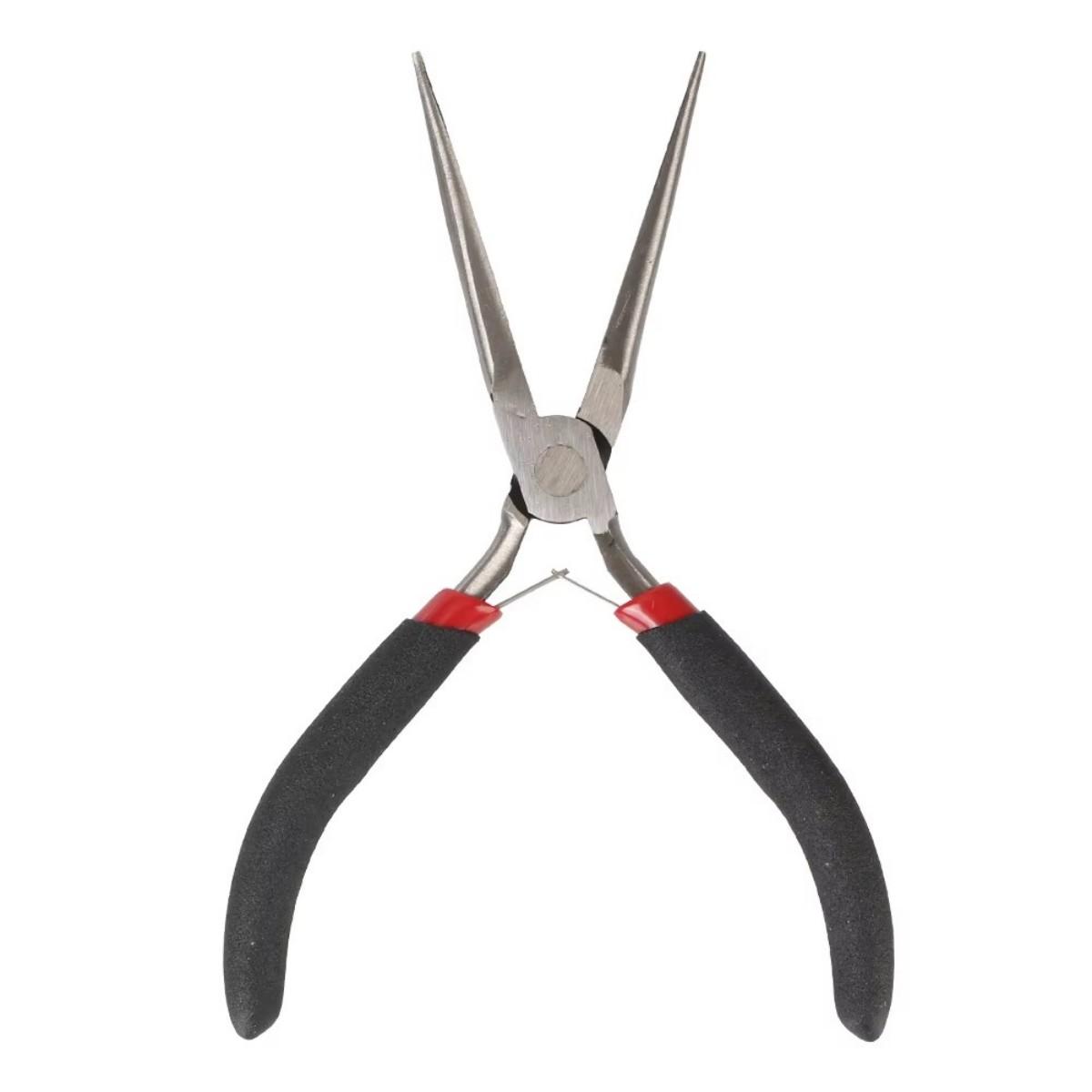 Long Nose Multi-Pliers - Precision Tip for Electrical Work & Crafting, Serrated Jaws with Wire Cutter (Professional Grade)
Long Nose Multi-Pliers - Precision Tip for Electrical Work & Crafting, Serrated Jaws with Wire Cutter (Professional Grade)