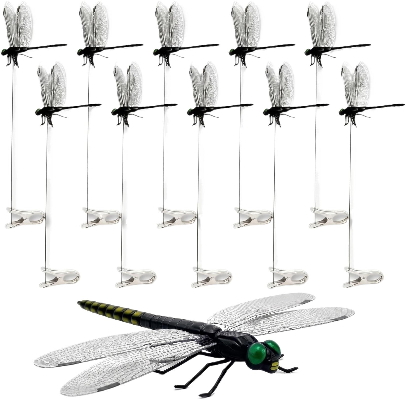Set of 10 Realistic 3D Dragonfly Hat Clips with Detailed Insect Design and Flexible Wings for Decorative Use on Hats and Accessories One Size чёрный
Set of 10 Realistic 3D Dragonfly Hat Clips with Detailed Insect Design and Flexible Wings for Decorative Use on Hats and Accessories One Size чёрный