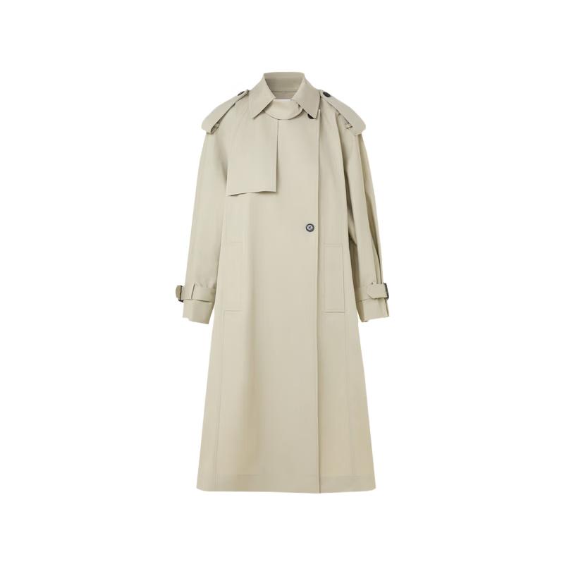 Lanzi Pure Cotton Lapel Trench Coat L
Lanzi Pure Cotton Lapel Trench Coat L