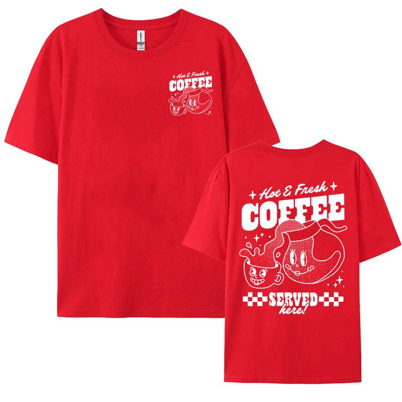 Hot Fresh Coffee Funny Meme Cute Tshirt Men Womens Clothing Vintage Cartoon Y2k Tshirts Fashion Cotton Short Sleeve T Shirt S
Hot Fresh Coffee Funny Meme Cute Tshirt Men Womens Clothing Vintage Cartoon Y2k Tshirts Fashion Cotton Short Sleeve T Shirt S