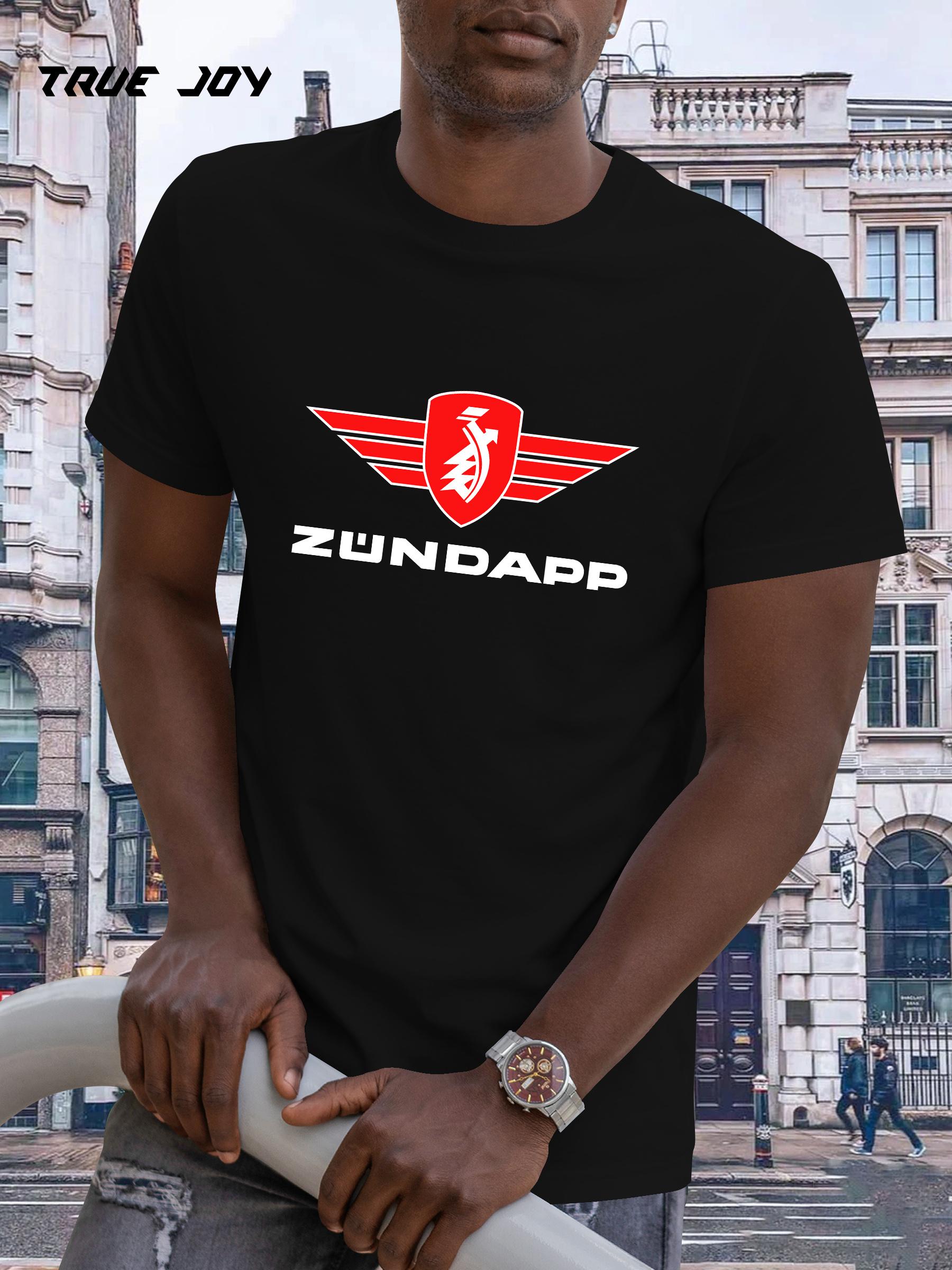 ZÜNDAPP T-shirt - Breathable Quick-Dry Casual Short Sleeve Tee with Bold Logo Print XXXXL
ZÜNDAPP T-shirt - Breathable Quick-Dry Casual Short Sleeve Tee with Bold Logo Print XXXXL