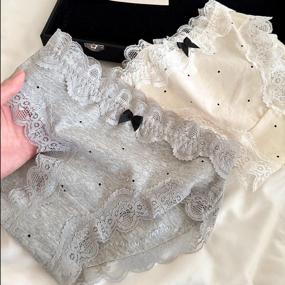 3Pcs Mid Waist Seamless Briefs Dot Underwear for Women Lingerie Lace Bowknot Panties Gifts L-3Pcs
3Pcs Mid Waist Seamless Briefs Dot Underwear for Women Lingerie Lace Bowknot Panties Gifts L-3Pcs