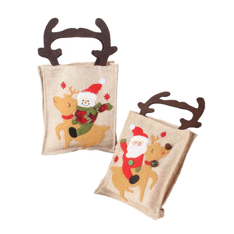 AEE4-Elk-Pattern Xmas Candy Gift Bags Gift Packaging Bag With Antler-Shape Handle,New Year,School Classrooms And Party Favors
AEE4-Elk-Pattern Xmas Candy Gift Bags Gift Packaging Bag With Antler-Shape Handle,New Year,School Classrooms And Party Favors