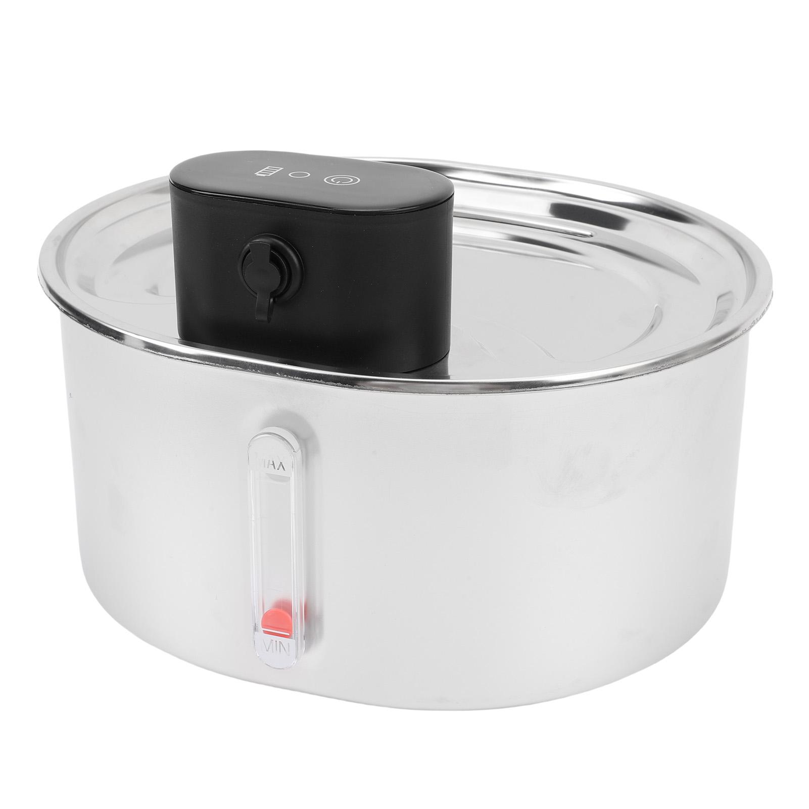 Pet Water Fountain with Motion Sensor 3.2L Rechargeable Water Electricity Separation Automatic Stainless Steel Cat
Pet Water Fountain with Motion Sensor 3.2L Rechargeable Water Electricity Separation Automatic Stainless Steel Cat