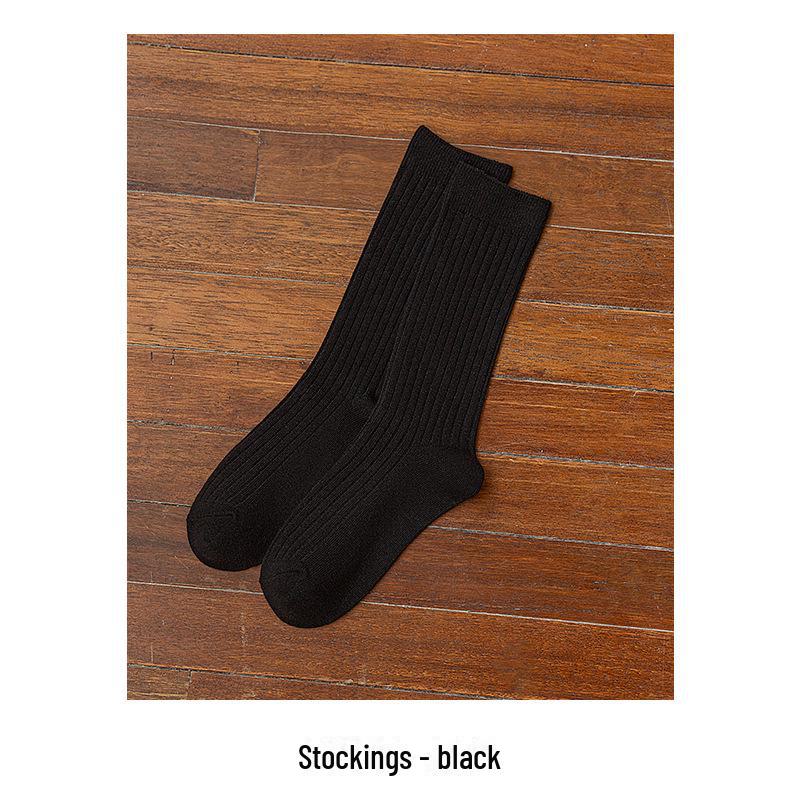Women s Gray Cotton Knee-High Socks - Trendy Japanese Retro Style with Vertical Stripes, Perfect for Spring and Autumn. One Size
Women s Gray Cotton Knee-High Socks - Trendy Japanese Retro Style with Vertical Stripes, Perfect for Spring and Autumn. One Size