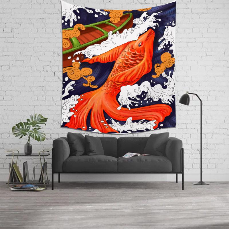Japanese Style Izakaya Kanagawa Ukiyoe Tapestry Traditional Cartoon Background Cloth for Tattoo Studio Wall Decor 74x94cm(29x37in)
Japanese Style Izakaya Kanagawa Ukiyoe Tapestry Traditional Cartoon Background Cloth for Tattoo Studio Wall Decor 74x94cm(29x37in)