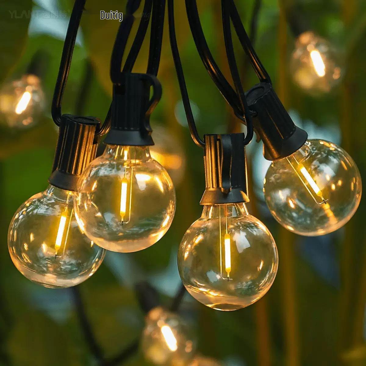 Vintage LED Solar Waterproof Outdoor String Lights for Garden and Patio Decoration 7.5m 25 lights
Vintage LED Solar Waterproof Outdoor String Lights for Garden and Patio Decoration 7.5m 25 lights