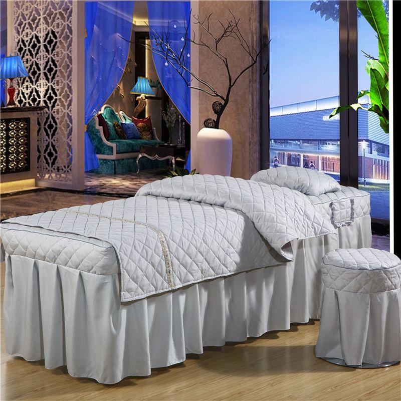 Minimalist Pure Color Beauty Salon Bedspread Single Physiotherapy Foot Bath Body Massage Shampoo Massage Body Quilted Duvet Cover Four-Piece Set Single quilt cover (180*120cm) Silver(Silver Gray)
Minimalist Pure Color Beauty Salon Bedspread Single Physiotherapy Foot Bath Body Massage Shampoo Massage Body Quilted Duvet Cover Four-Piece Set Single quilt cover (180*120cm) Silver(Silver Gray)