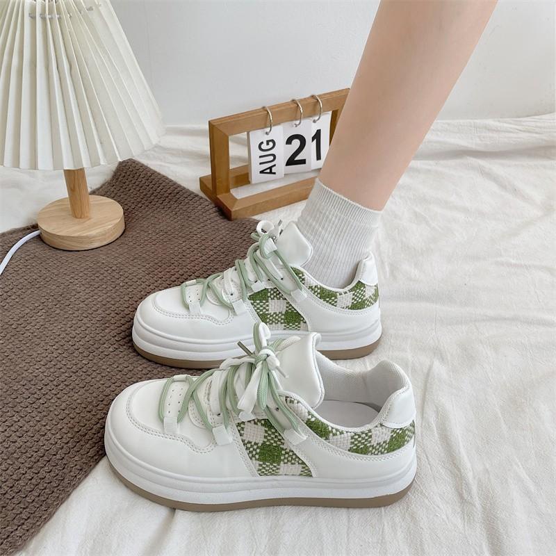 Ретро-туфли Big Head, детская обувь на весну и осень, новые клетчатые туфли на платформе белого цвета, универсальные повседневные туфли для сноуборда 40 зелёный
Ретро-туфли Big Head, детская обувь на весну и осень, новые клетчатые туфли на платформе белого цвета, универсальные повседневные туфли для сноуборда 40 зелёный