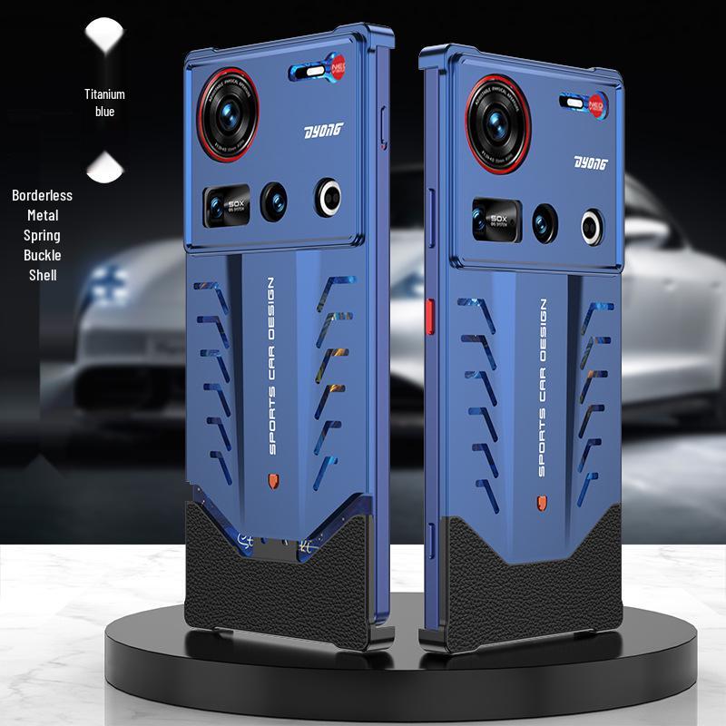 Nubia Z70 Ultra Porsche Metal Cooling Phone Case, Drop-Proof and Cross-Border Compatible Nubia Z60 Ultra/Leader Edition
Nubia Z70 Ultra Porsche Metal Cooling Phone Case, Drop-Proof and Cross-Border Compatible Nubia Z60 Ultra/Leader Edition
