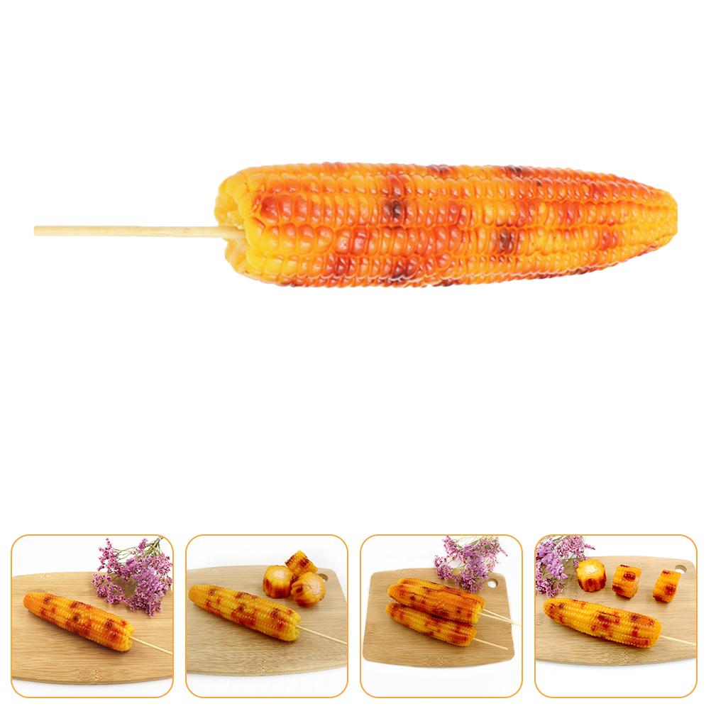 Realistic Grilled Corn Adornment Decorative Vegetable Model Imitation Plastic Corn Prop 18X4.5X4.5CM
Realistic Grilled Corn Adornment Decorative Vegetable Model Imitation Plastic Corn Prop 18X4.5X4.5CM