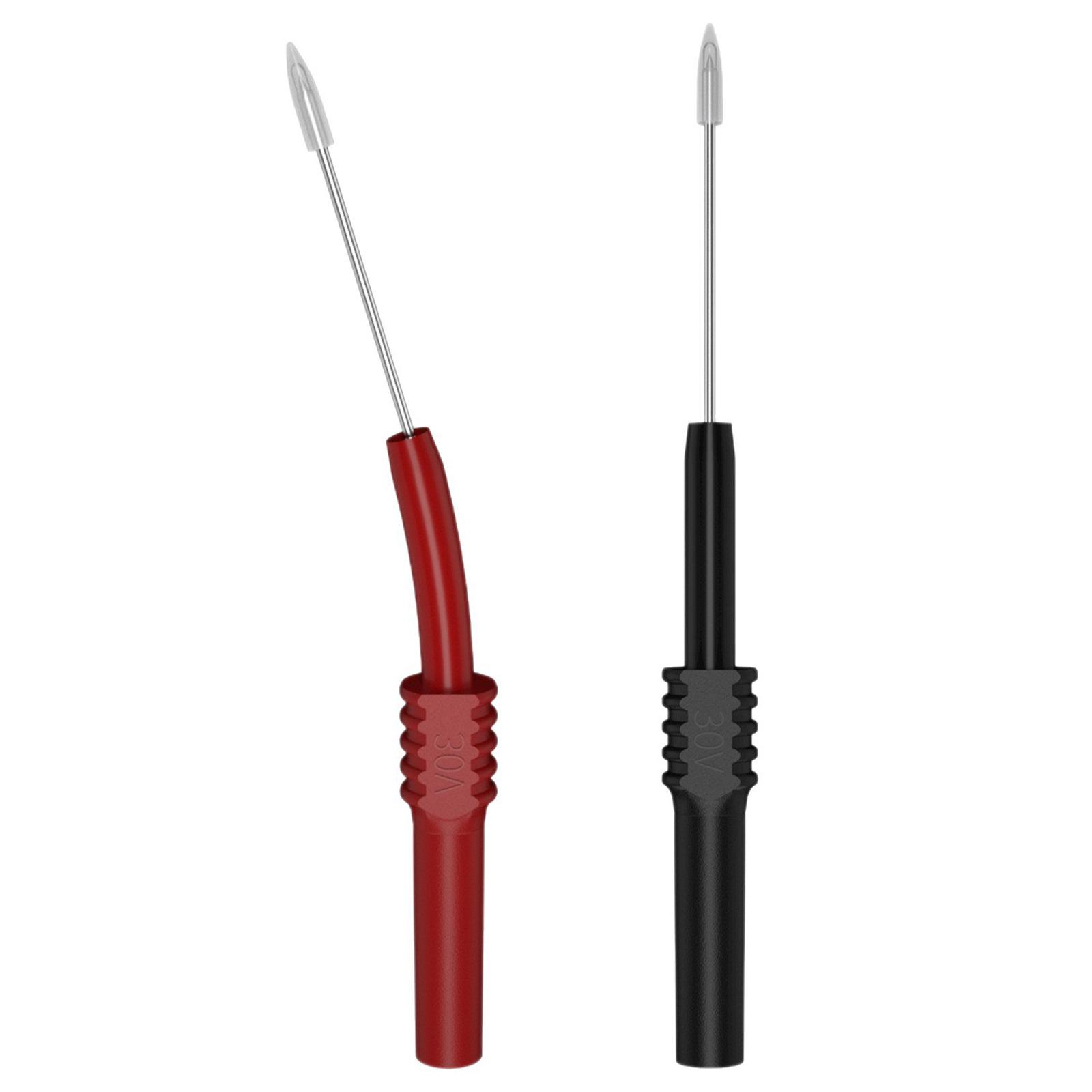 Bendable Flexible Test Probes Tip with 4mm Hole Wire Piercing Needle for Banana Plugs Multimeter Needle 1
Bendable Flexible Test Probes Tip with 4mm Hole Wire Piercing Needle for Banana Plugs Multimeter Needle 1