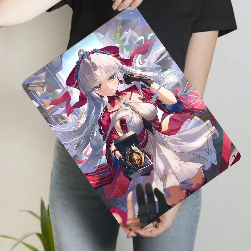 Anime Style Girl Character Metal Tin Sign Wall Art Decor for Home Living Room Bedroom Office 20x30cm(7.8x11.8inch)
Anime Style Girl Character Metal Tin Sign Wall Art Decor for Home Living Room Bedroom Office 20x30cm(7.8x11.8inch)