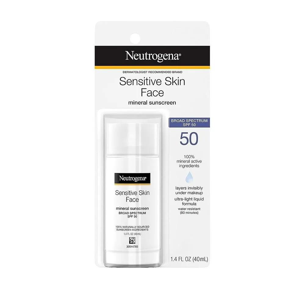 Neutrogena Минеральный солнцезащитный крем для лица 40 мл 1 упаковка Чувствительная кожа Neutrogena Sensitive Skin Жидкий минеральный солнцезащитный крем для лица
Neutrogena Минеральный солнцезащитный крем для лица 40 мл 1 упаковка Чувствительная кожа Neutrogena Sensitive Skin Жидкий минеральный солнцезащитный крем для лица