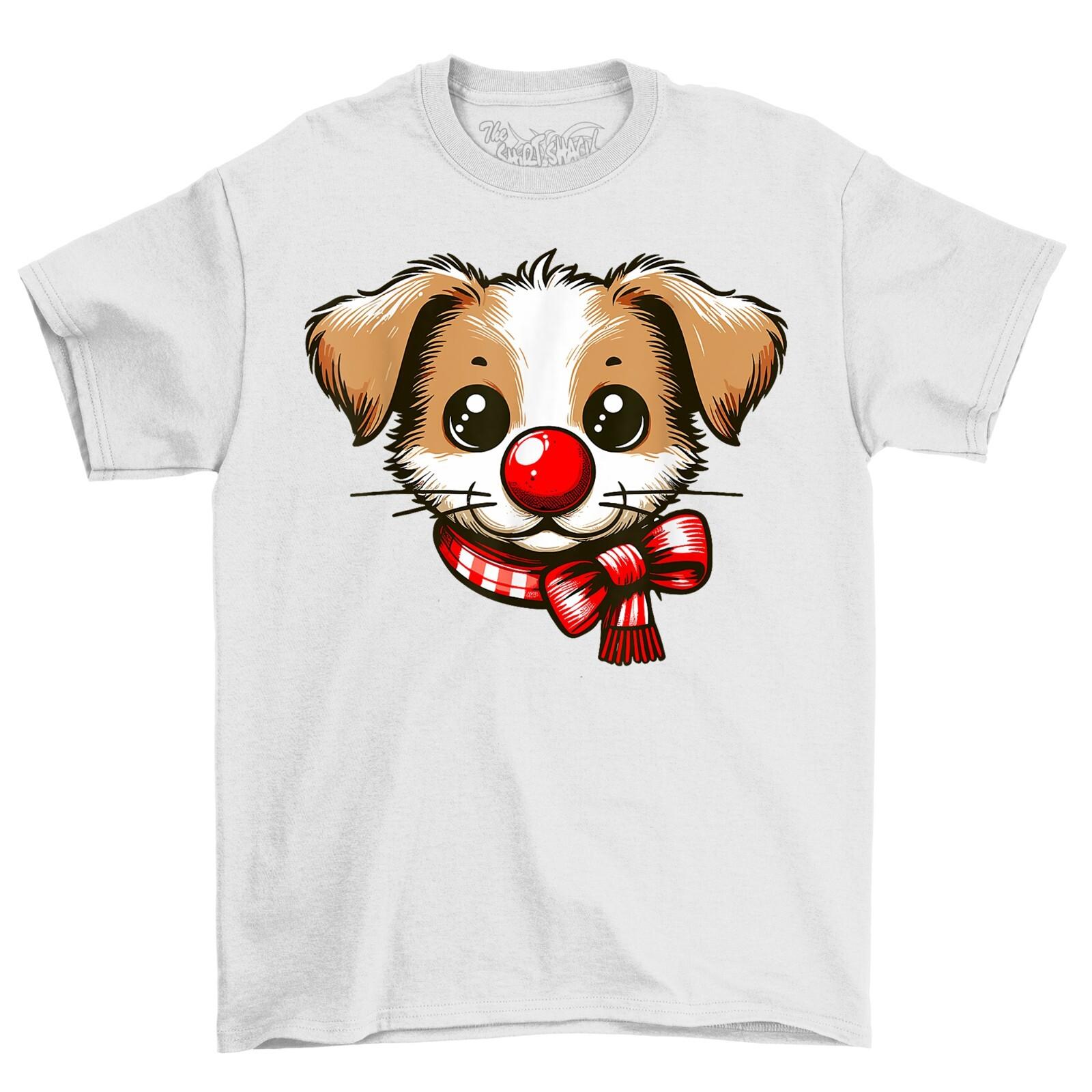 Cute Puppy Red Nose Novelty Funny T-Shirt Mens Womens Tees Top Adults and Comedy Tee Shirt S
Cute Puppy Red Nose Novelty Funny T-Shirt Mens Womens Tees Top Adults and Comedy Tee Shirt S