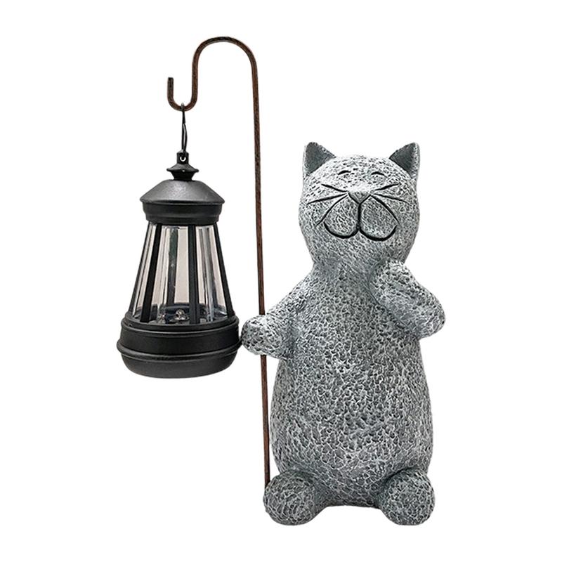 Solar Lights Resin Cat Waterproof Lantern Weather-Resistant Garden Lights Mini Statue Cat Outdoor Lantern Garden Ornament Light france
Solar Lights Resin Cat Waterproof Lantern Weather-Resistant Garden Lights Mini Statue Cat Outdoor Lantern Garden Ornament Light france