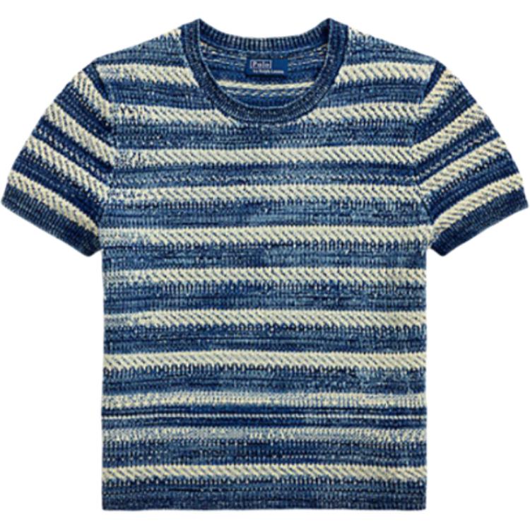 Поло Ральф Лорен Полосатый свитер с коротким рукавом и круглым вырезом Женский свитер Синий WMPOSWENC021231999 S
Поло Ральф Лорен Полосатый свитер с коротким рукавом и круглым вырезом Женский свитер Синий WMPOSWENC021231999 S