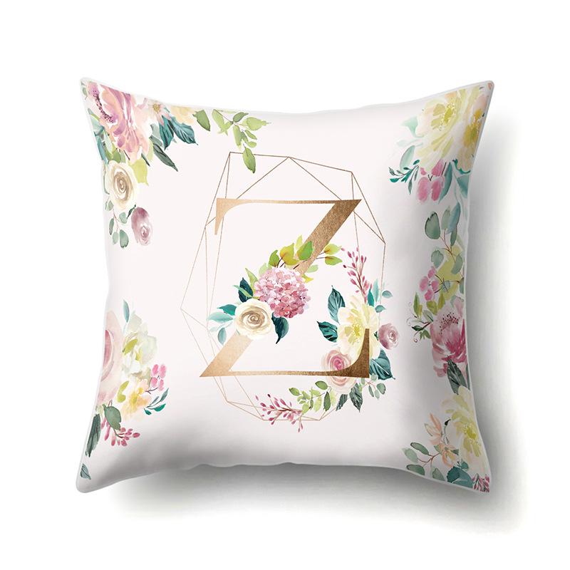 Полиэстеровая наволочка Декорация Дом Золотые 26 английских букв Принт Чехол для автомобильной подушки Подушка для поясницы No pillow core
Полиэстеровая наволочка Декорация Дом Золотые 26 английских букв Принт Чехол для автомобильной подушки Подушка для поясницы No pillow core