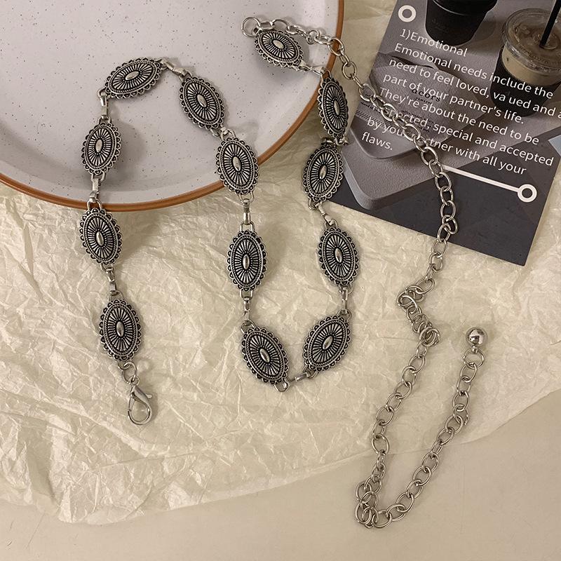 Metal butterfly oval heart waist chain - minimalist chic, statement long chain
Metal butterfly oval heart waist chain - minimalist chic, statement long chain