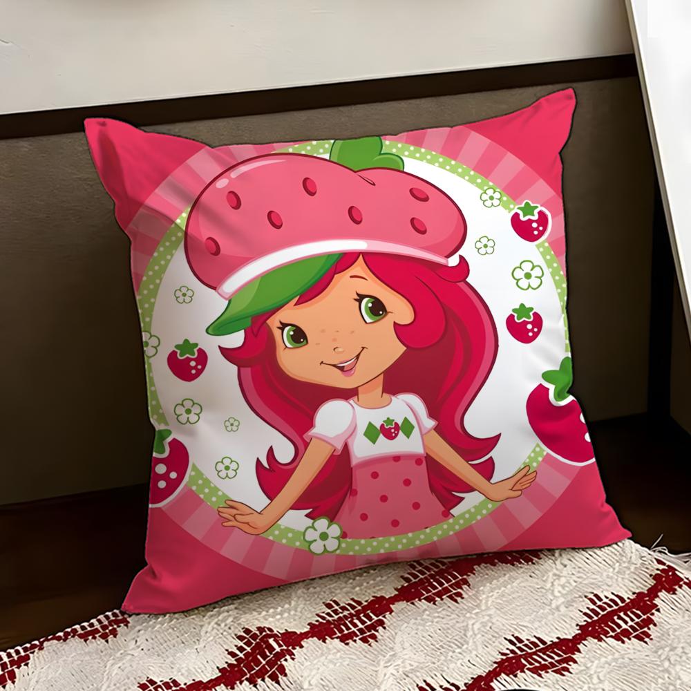 Cartoon SStrawberry SShortcake Cushion Cover Reversible Soft Durable Pillow Cover Home Car MultiScene Use for Daily Comfort 30X30cm
Cartoon SStrawberry SShortcake Cushion Cover Reversible Soft Durable Pillow Cover Home Car MultiScene Use for Daily Comfort 30X30cm