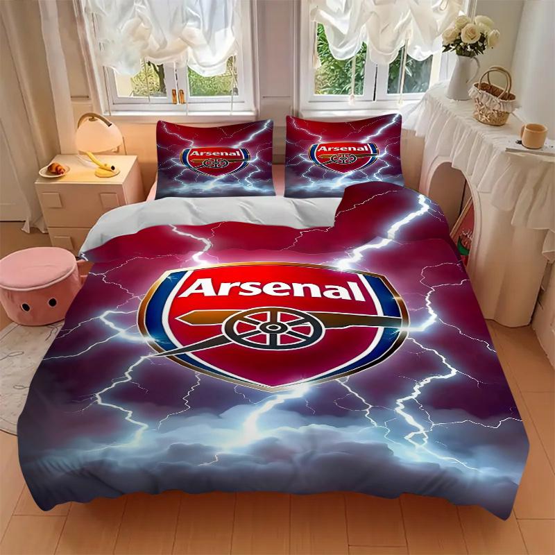 3pcs Arsenal Football Club Crest Lightning Storm Home Bedding Set-Universal Three-Piece Suit for Bedroom, Guest Room, Living Room, Hotel Dec 240x220cm
3pcs Arsenal Football Club Crest Lightning Storm Home Bedding Set-Universal Three-Piece Suit for Bedroom, Guest Room, Living Room, Hotel Dec 240x220cm