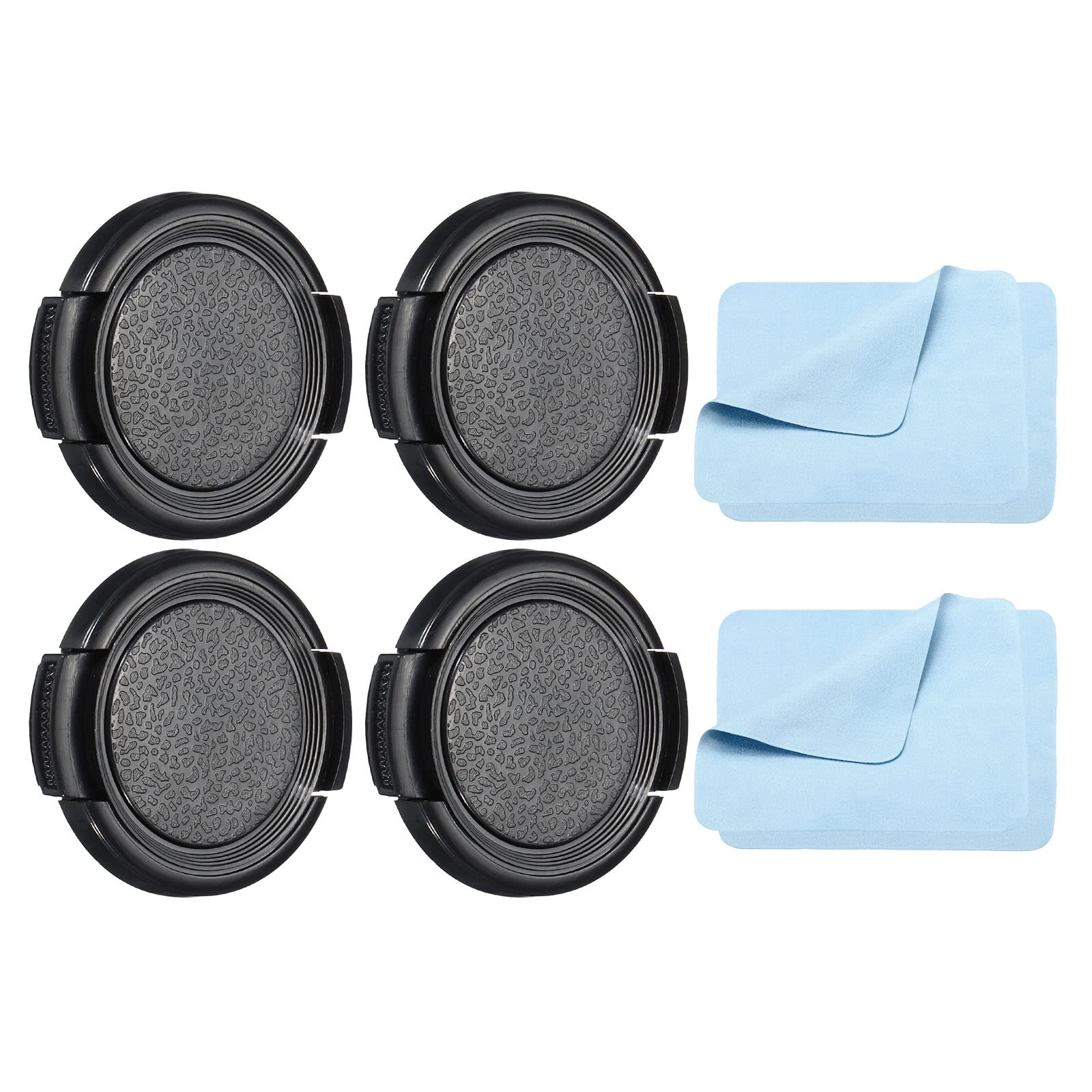 PATIKIL Camera Lens Cap 4pcs Side Pinch Front Lens Cover with Microfiber Cleaning Cloth for 37mm Screw Universal DSLR Lens
PATIKIL Camera Lens Cap 4pcs Side Pinch Front Lens Cover with Microfiber Cleaning Cloth for 37mm Screw Universal DSLR Lens