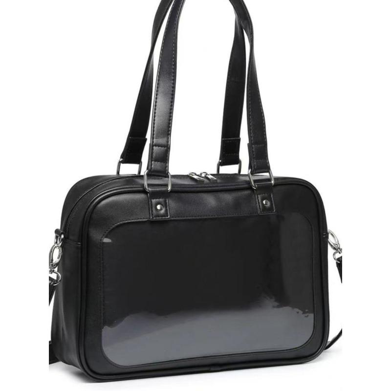 Fashionable Pain Bag with Simple Anime Design, Single Shoulder Crossbody Bag чорний
Fashionable Pain Bag with Simple Anime Design, Single Shoulder Crossbody Bag чорний